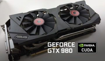 GPU render CUDA GTX 980