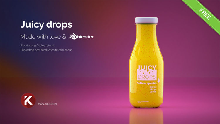 Blender-3D-free-model-juice-bottle-packshot